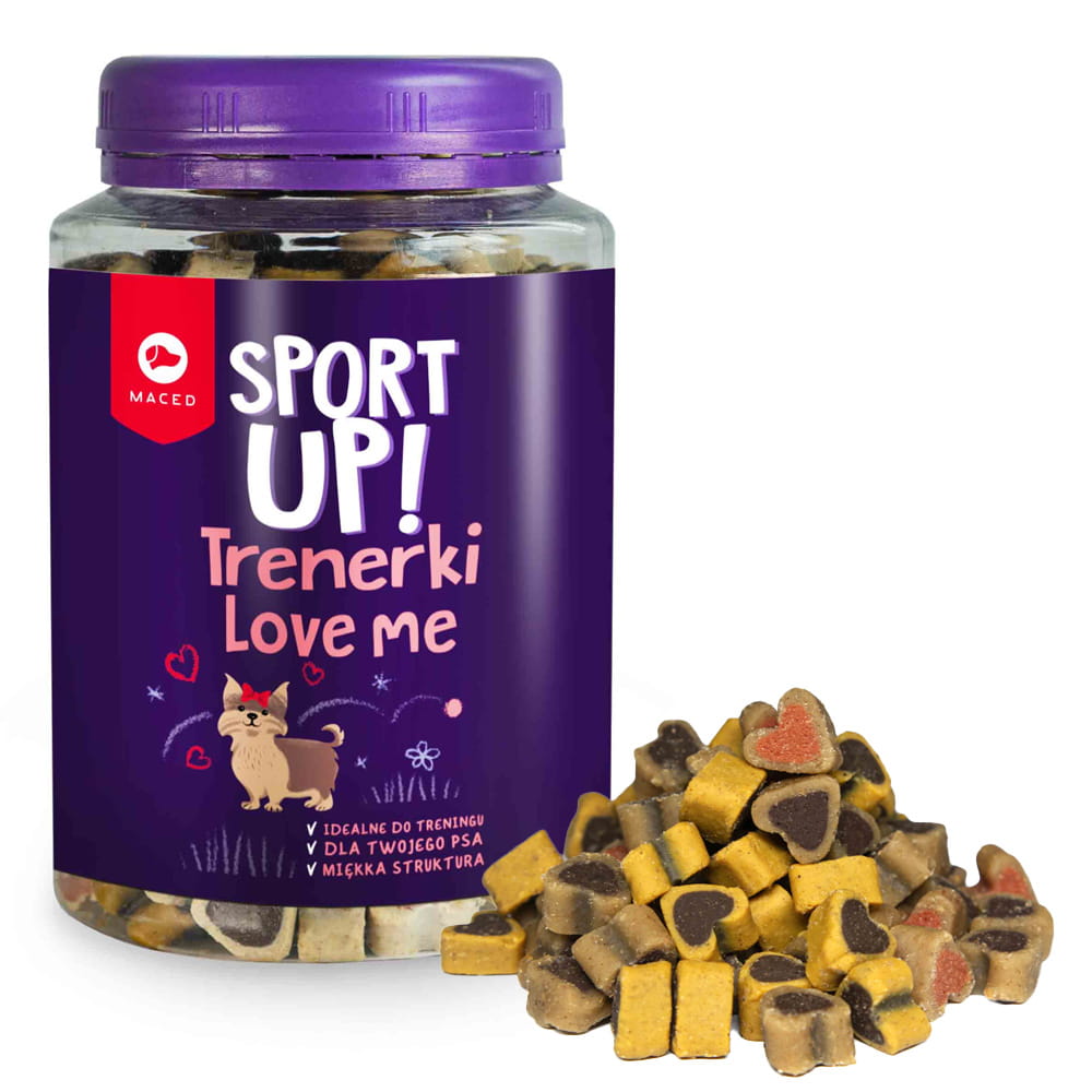 Przysmak dla psa Maced trenerki Love me 300g